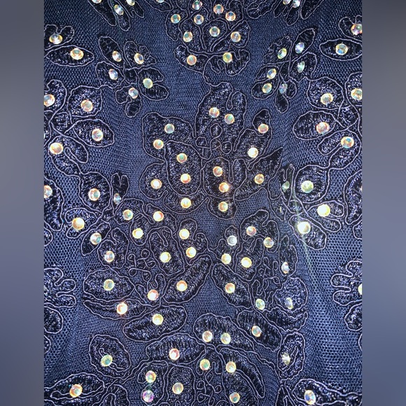 Speechless Navy Blue Prom Dress - Picture 7 of 7